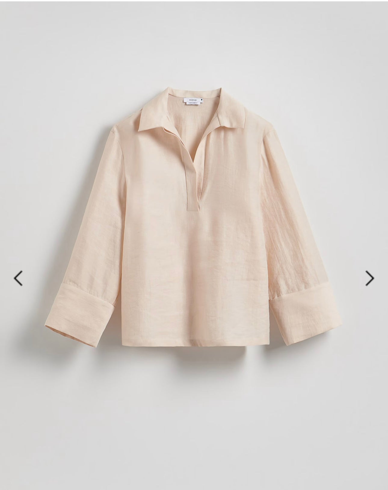 X-blouse beige