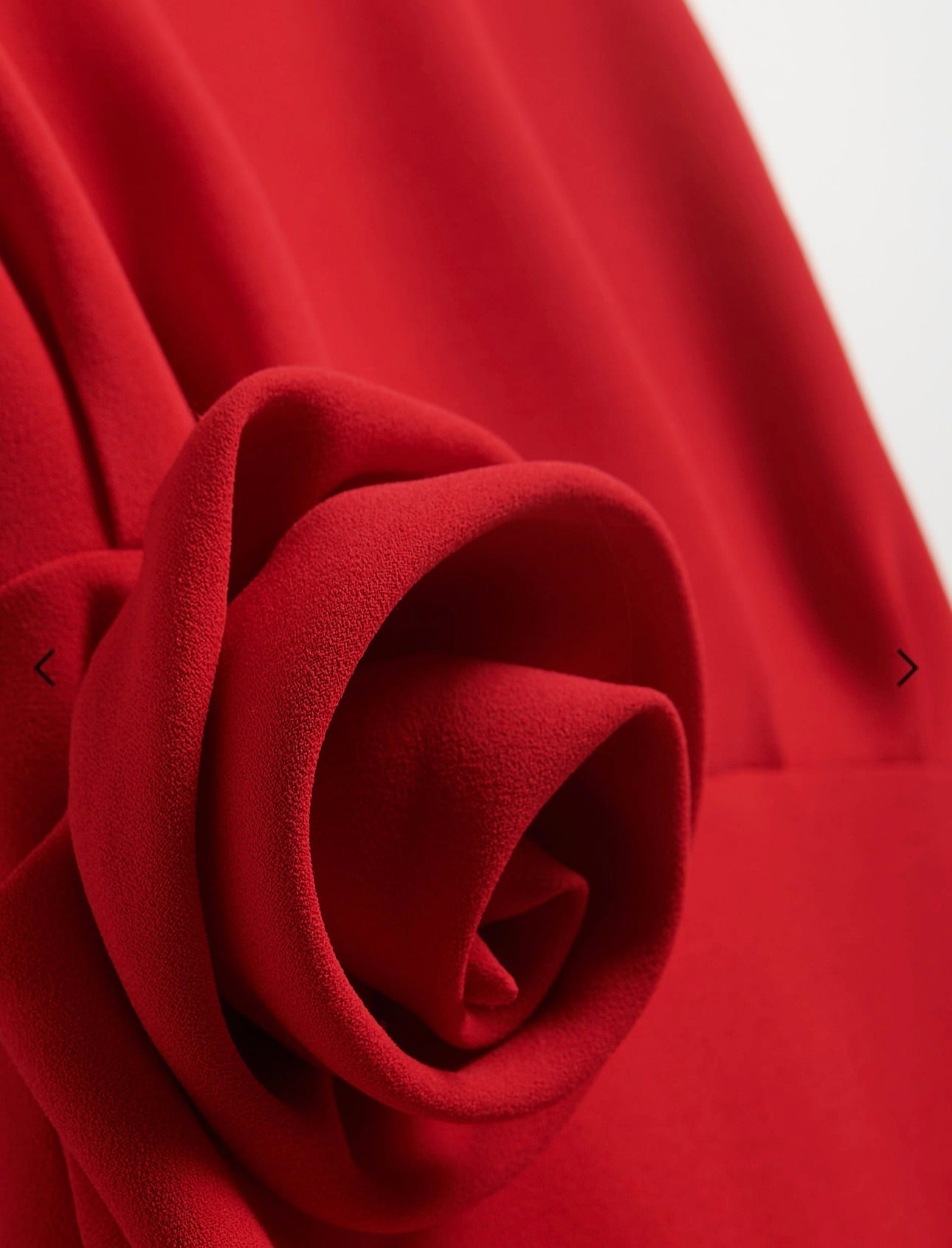 V-Mini Robe rouge
