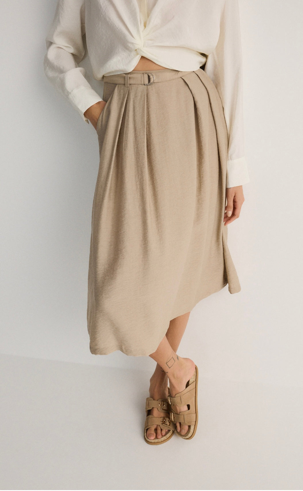 Z-jupe beige
