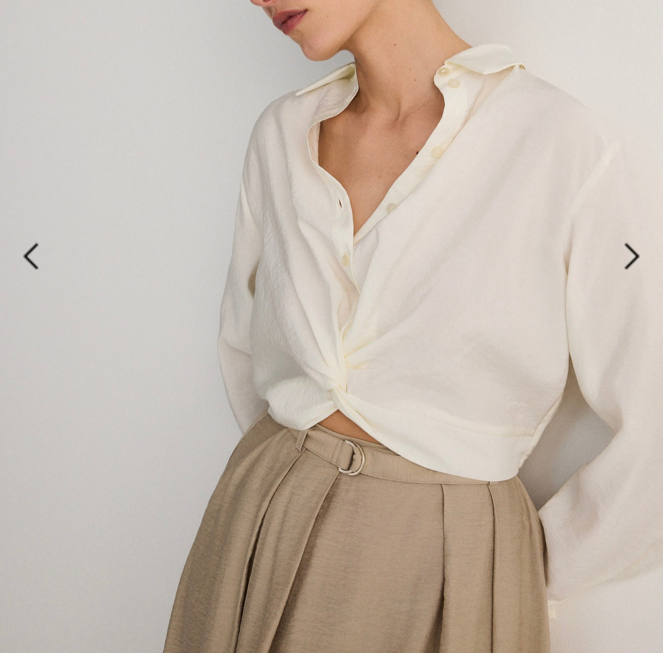 Z-jupe beige