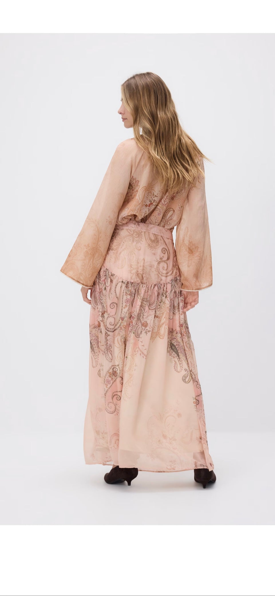 U-Jupe maxi nude