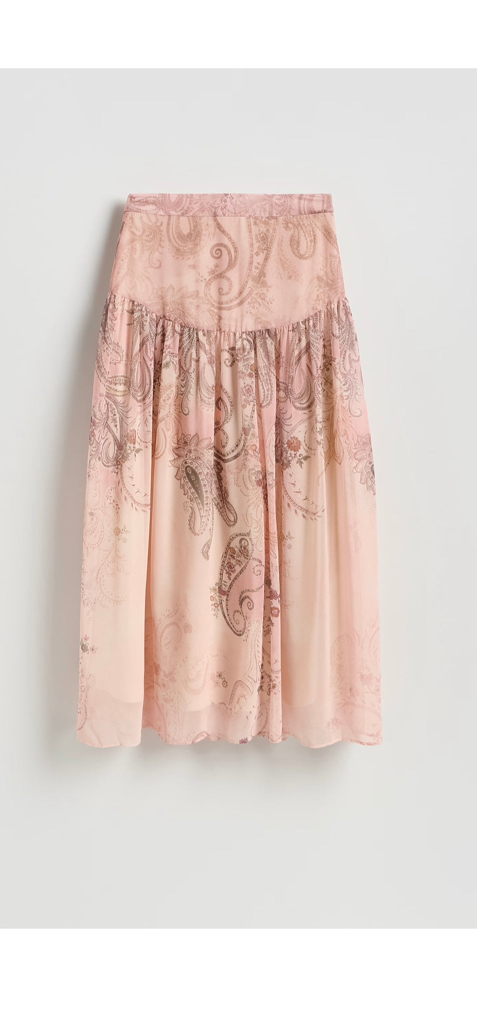 U-Jupe maxi nude
