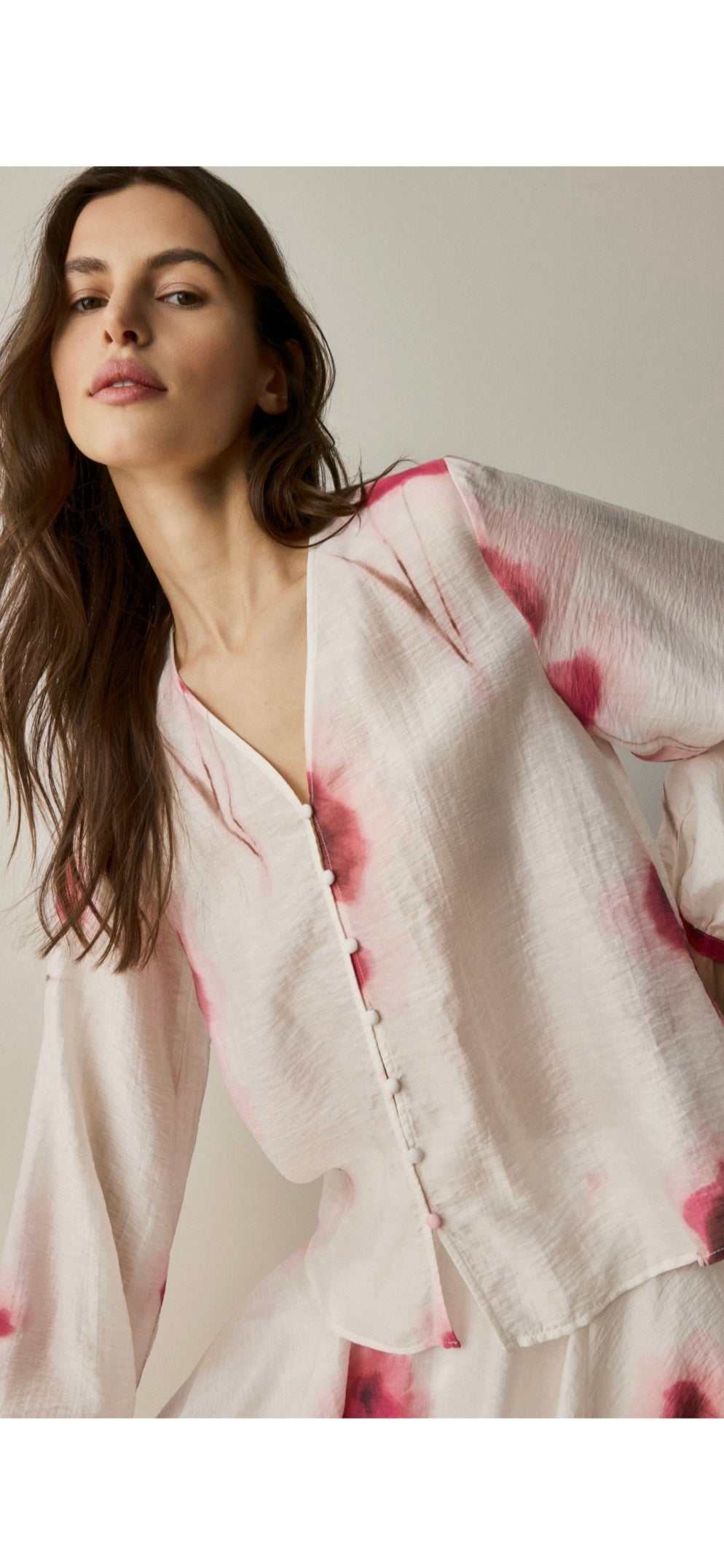 P-Chemise fleurie