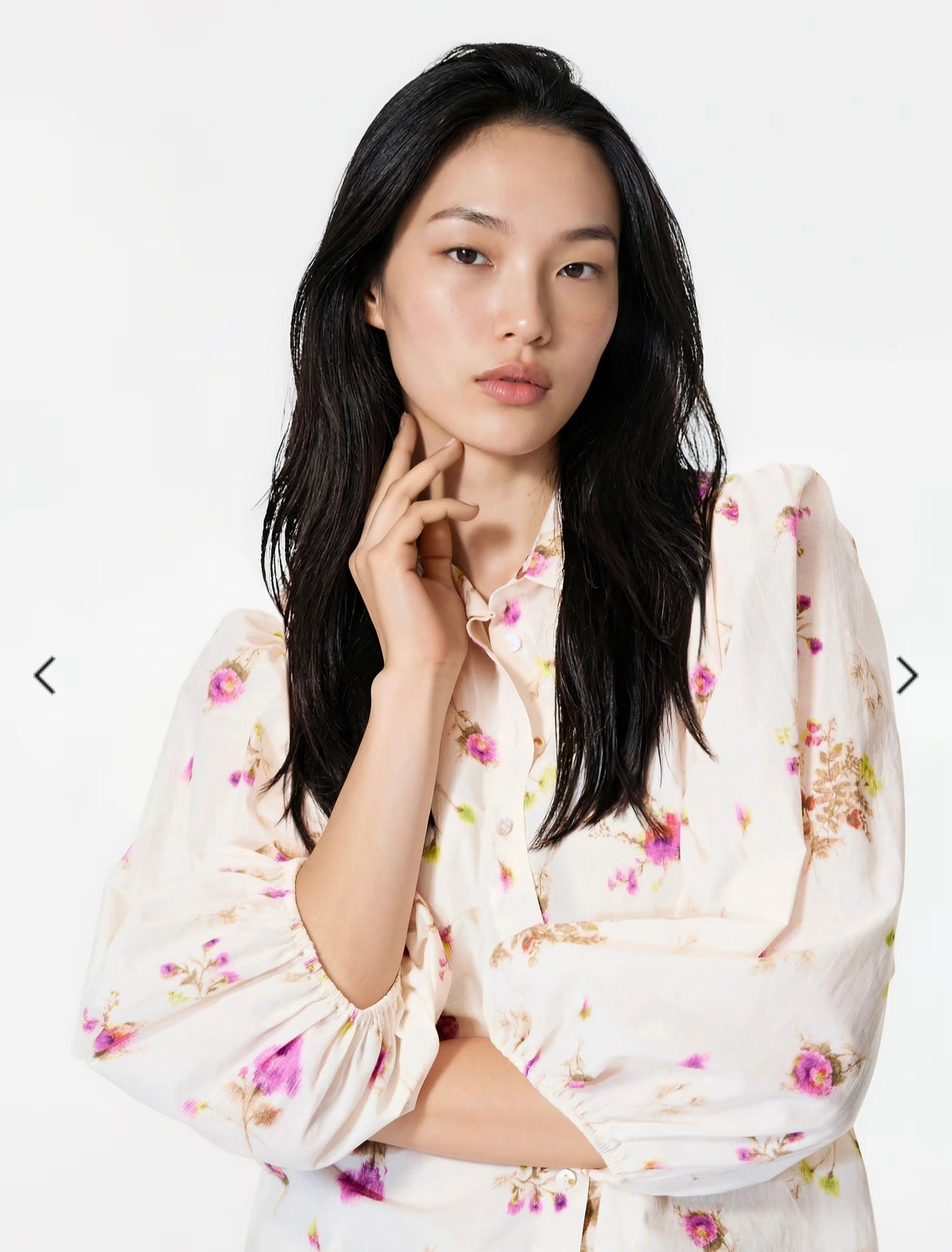 T-Chemise pink en Lin